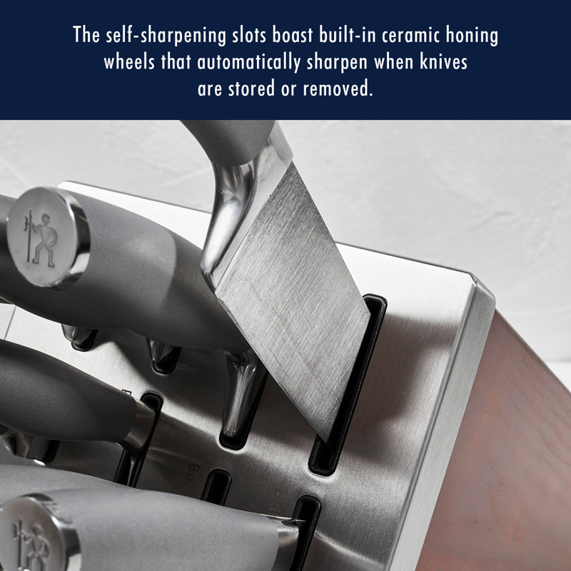 Henckels Modernist 14 Piece Stainless Steel Knife Block Set & Reviews